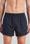 Boxershort geweven stof 2-pack pretzelpatroon veelkleurig  Fun Prints
