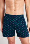 Boxershorts jersey 2-pack teckel patroon groen/donkerblauw - Fun Prints