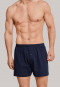 Boxer shorts jersey 2-pack solid dark blue - selected! premium