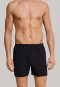 Boxershorts jersey 2-pack effen zwart - selected! premium