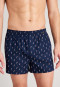 Confezione da 2 boxer in tessuto intrecciato con fantasia di bastoncini di zucchero multicolore - Fun Prints