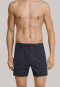 Boxershorts jersey donkerblauw bedrukt - Dark Sapphire