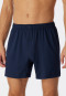 Boxer shorts jersey dark blue patterned - Cotton Casuals
