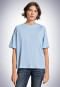 Boxy T-shirt lichtblauw - Revival Carla