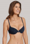 Midnight blue underwire bra with cup - Long Life Softness