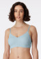 Bustier Microfaser herausnehmbare Pads bluebird - Invisible Soft