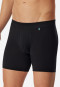 Cyclist Shorts Eingriff  schwarz - Long Life Cotton