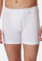 Cyclist Shorts Eingriff weiß - Long Life Cotton