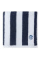 Handtuch 50x100 Streifen dunkelblau - SCHIESSER 150 Years