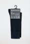 Men's socks 2-pack organic cotton midnight blue - 95/5