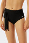 High-waisted bikini bottoms lined sash black - California Dream