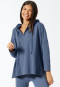 Hoody lange mouwen, blauw - Revival Martina