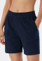 Pantaloni corti, blu scuro - Mix+Relax