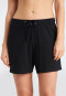 Pants short modal black - Mix & Relax