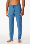 Lange broek met bedrukt blauw - Mix+ Relax