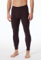 Hose lang braun-meliert - Comfort Fit