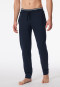 Lange broek met manchetten nachtblauw - Mix+ Relax