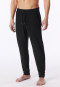 Langere broek met dubbelrib-manchetten, warm, zwart - Mix+ Relax