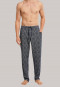 Pantalon long interlock fin beige à motifs - Mix & Relax