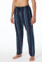 Hose lang Flanell Streifen multicolor - Mix+Relax