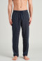 Pants long midnight blue patterned - Mix & Relax