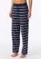 Pantalon long à rayures bleu foncé - Mix+Relax