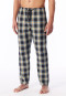 Long pants, woven fabric, curry chequered - Mix+ Relax