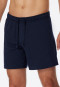 Boxer Jersey bleu foncé long - Mix & Relax Cotton