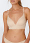 Lounge bra microfiber without clasp racerback sand - Mix & Relax Lounge