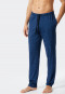 Pantalon d'intérieur long interlock fin lettres bleu - Mix + Relax