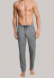 Loungebroek donkergrijsmelange - Mix & Relax Cotton