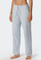 Loungebroek lang jersey strepen air - Mix+Relax