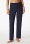 Lounge pants long modal Marlene cut blue - Mix & Relax