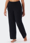 Pantalon d'intérieur long modal coupe Marlène noir - Mix + Relax