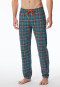 Lounge pants long Organic Cotton chequered multi-colored - Mix+Relax