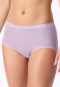 Culotte midi côtelée, couleur orchidée - Luxury
