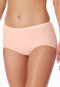 Midi briefs fine rib peach whip - Luxury