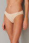 Mini panty 3-pack organic cotton sand - 95/5