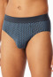 Mini briefs Organic Cotton patterned graphite - Comfort Fit