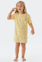 Sleep shirt short-sleeved organic cotton dragonflies cat vanilla - Cat Zoe