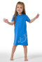 Nachthemd kurzarm Wal aquarium - Girls World