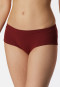 Slip dubbelrib biologisch katoen terracotta - Pure Rib