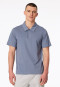 Poloshirt Jersey blaugrau - Mix+Relax