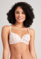 Soutien-gorge push-up rembourré avec armatures curs rose tendre - I mog di