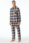 Pyjama Webware Flanell natur kariert - Selected Premium Warming