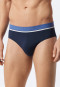 Rio bikini briefs 3-pack organic cotton woven elastic waistband dark blue - 95/5