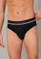 Slips Rio lot de 3 Organic Cotton taille élastique noir/gris - 95/5