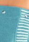 Sauna towel snaps turquoise - SCHIESSER Home