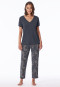 Pyjama 7/8 long multicolore - selected ! premium inspiration