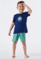 Pyjama short donkerblauw - Casual World